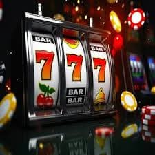 Tampilan mesin arcade dengan tema budaya lokal di dunia bet
